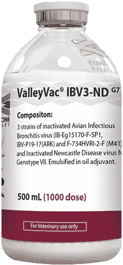 ValleyVac IBV3-NDG7 — صورة عبوة المنتج البيطري
