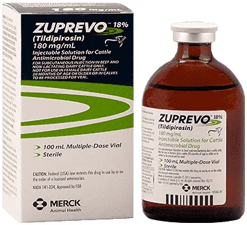 Zuprevo — صورة عبوة المنتج البيطري