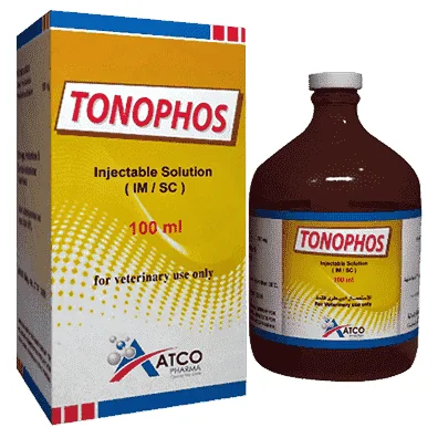Tonophos — صورة عبوة المنتج البيطري