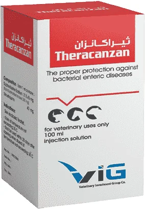 Theracanzan — صورة عبوة المنتج البيطري