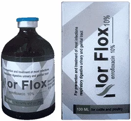 Norflox 10% — صورة عبوة المنتج البيطري