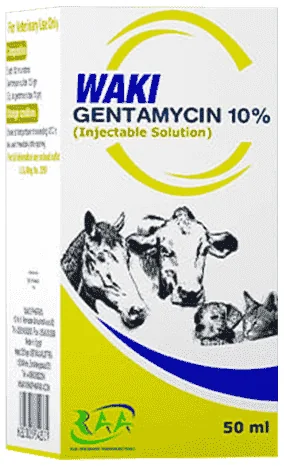 Waki Gentamycin — صورة عبوة المنتج البيطري